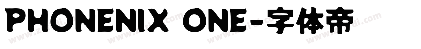 PHONENIX ONE字体转换
